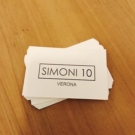 Simoni 10 Hotell Verona Exteriör bild