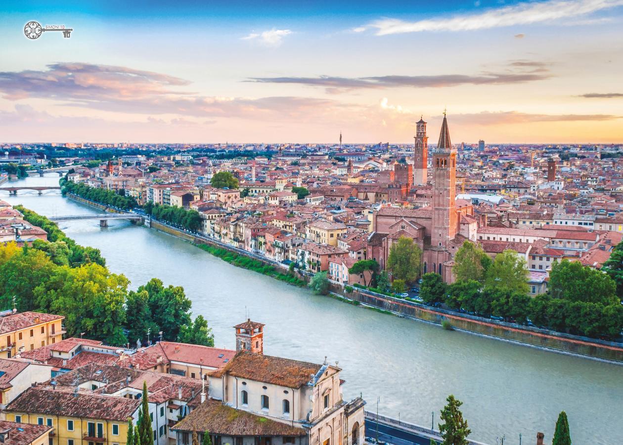 Simoni 10 Hotell Verona Exteriör bild