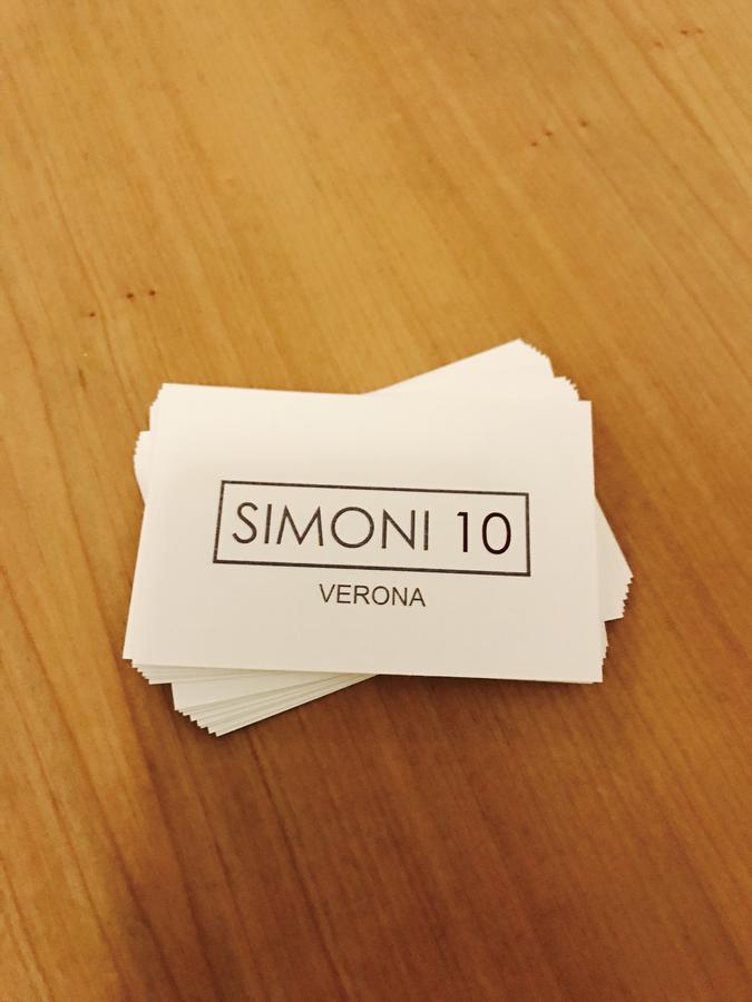 Simoni 10 Hotell Verona Exteriör bild